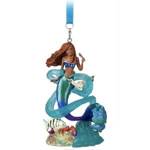 Disney Little Mermaid Sketchbook Christmas Tree Ornament Ariel New